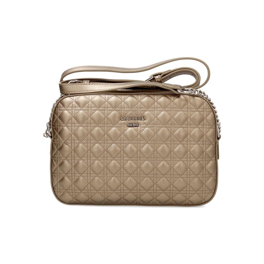 CACHAREL Bolso bandolera fiesta metalizado