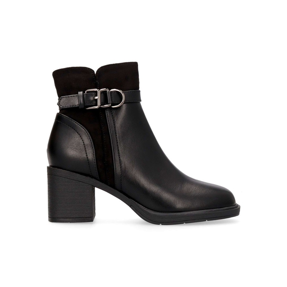 DAVINIA Botín confort tacón ancho mujer