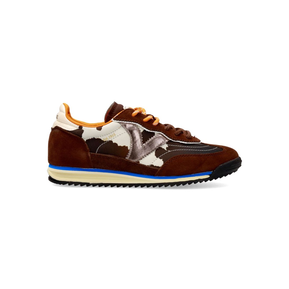 VICTORIA Sneakers retro print animal Saturno