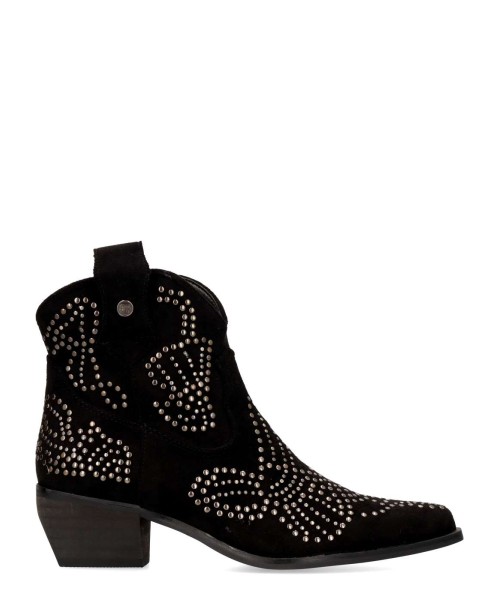 BUONAROTTI Botín cowboy tachas mujer
