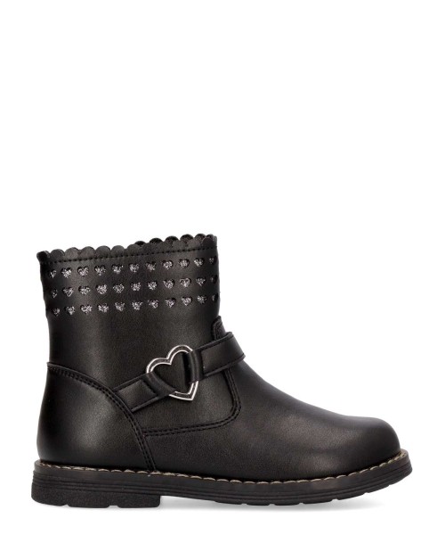 CHICCO Botín corazones glitter niña