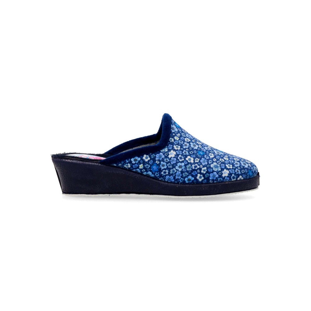 NATALIA Zapatilla de casa estampado flores