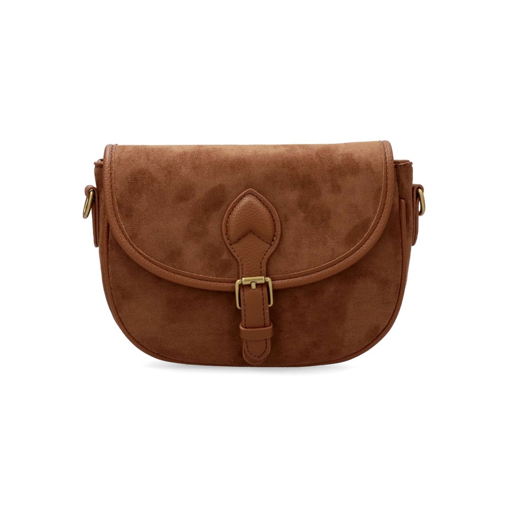 VVNN Bolso bandolera con solapa mujer