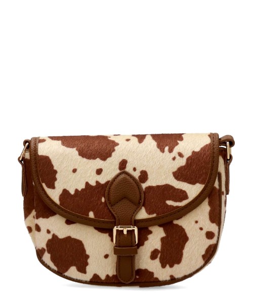 VVNN Bolso bandolera solapa print animal