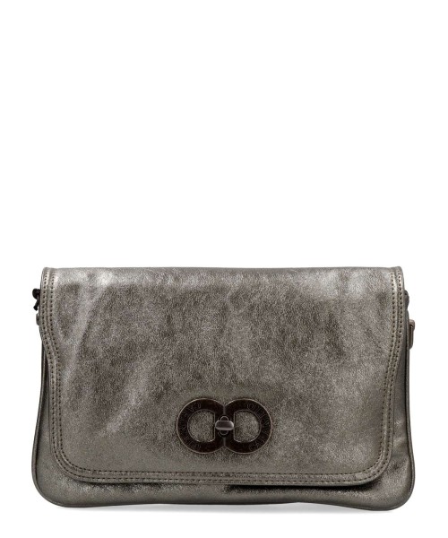 CARAMELO Bolso bandolera solapa mujer