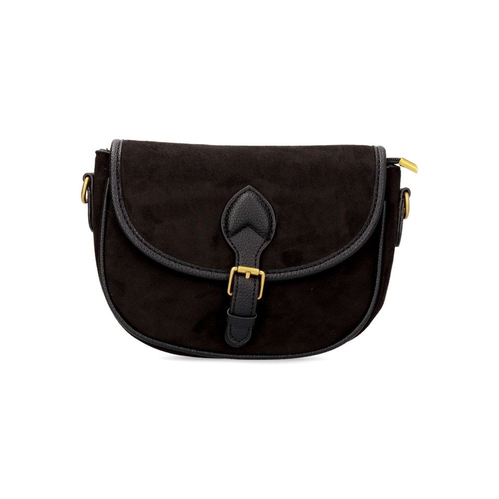 VVNN Bolso bandolera con solapa y hebilla