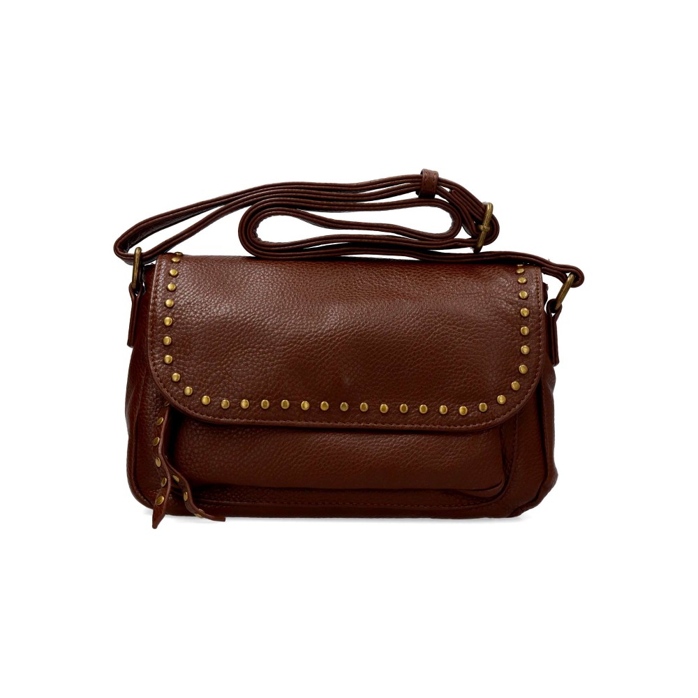 VVNN Bolso bandolera solapa tachas