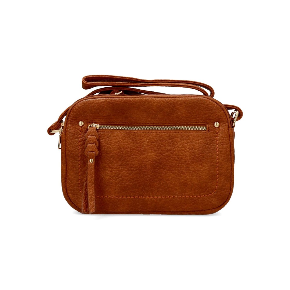 VVNN Bolso bandolera cremallera mujer