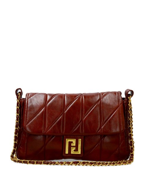 VVNN Bolso bandolera acolchada solapa