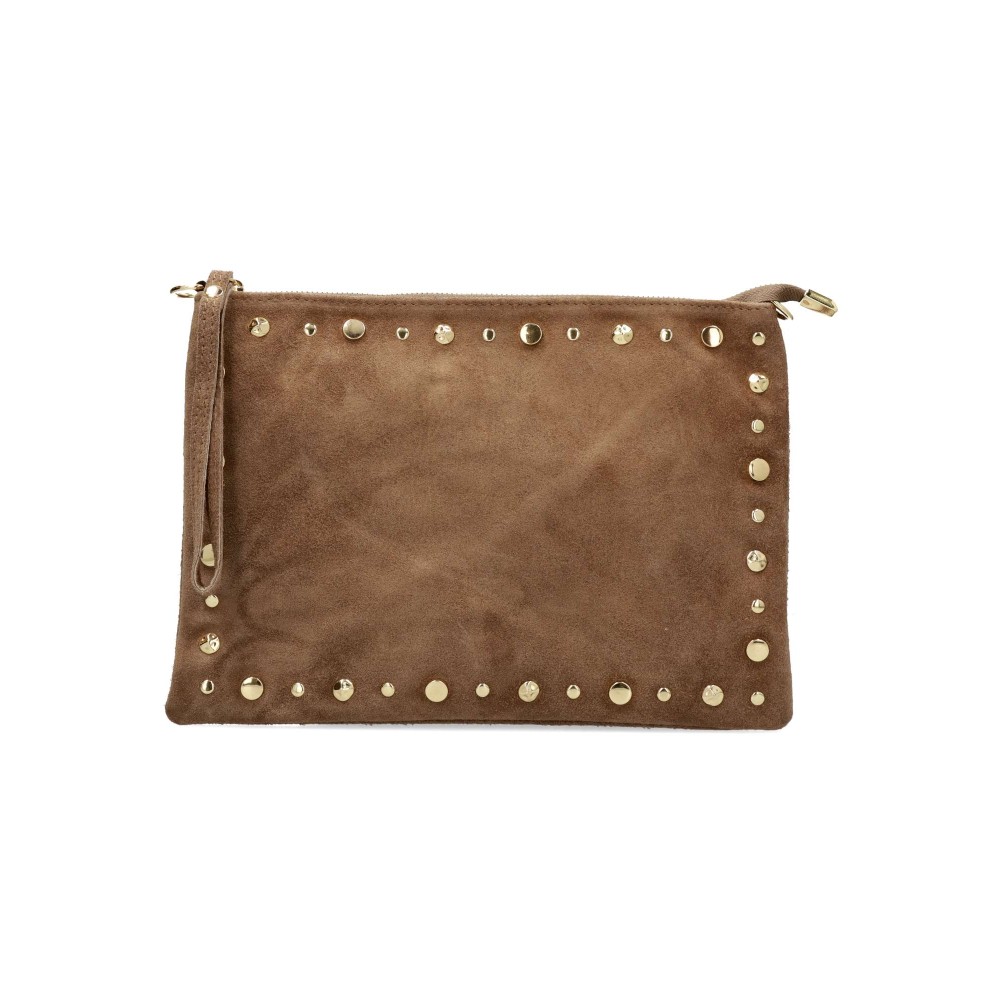 VVNN Bandolera tipo cartera piel serraje