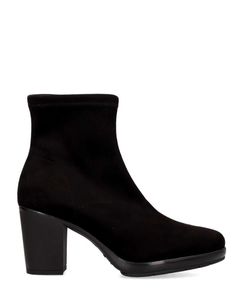 MISS ELASTIC Botín elástico tacón ancho confort