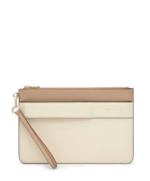TOUS Cartera Clutch Audree Saffiano