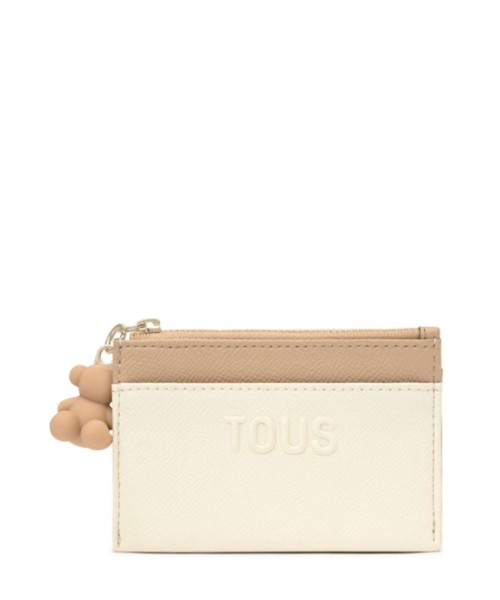 TOUS Monedero tarjetero Audree Saffiano