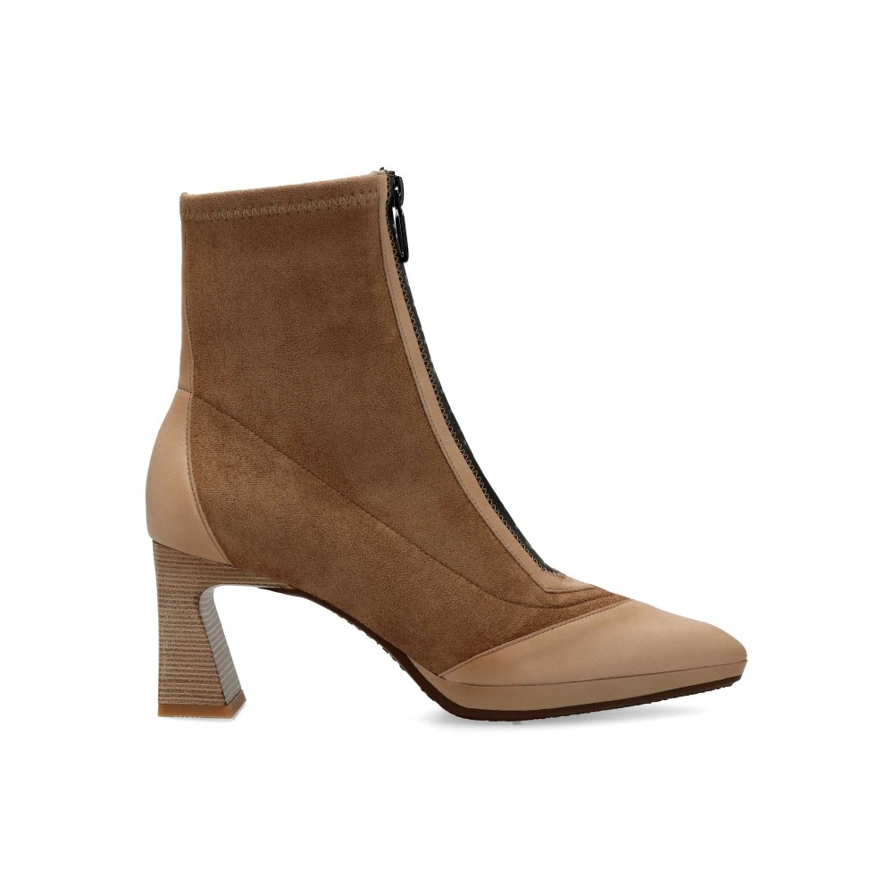 HISPANITAS Botines piel confort cremallera Atlanta