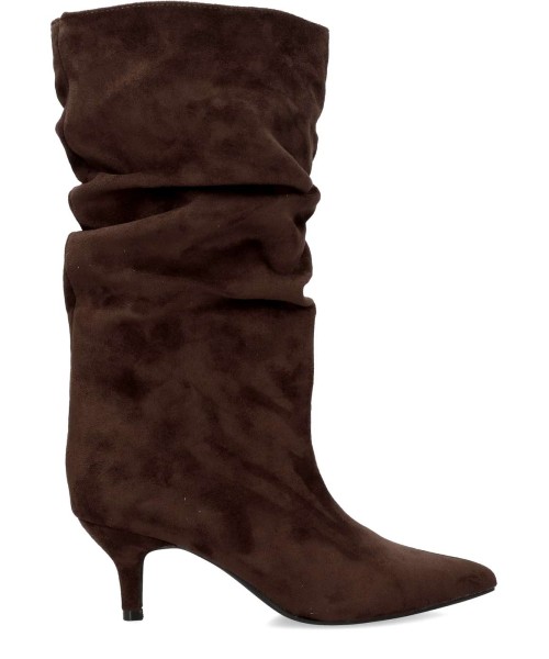 VVNN Bota comfort caña arrugada mujer