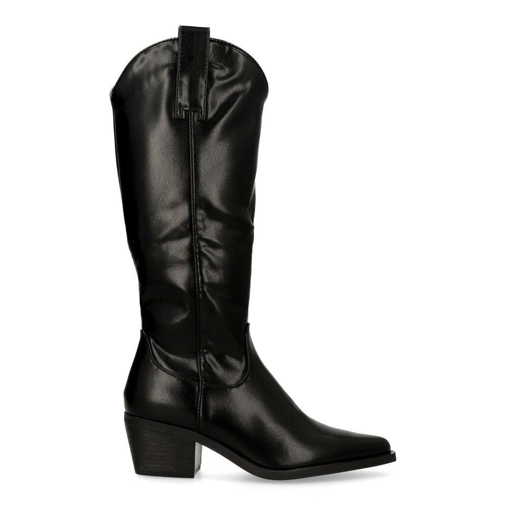 VVNN Bota alta mujer diseño cowboy