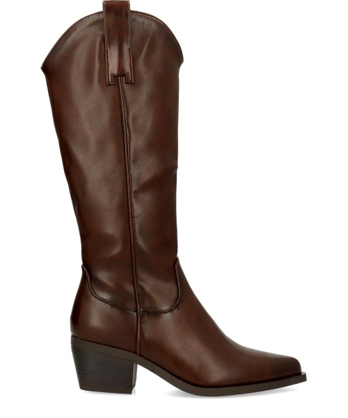 VVNN Bota alta cómoda diseño cowboy