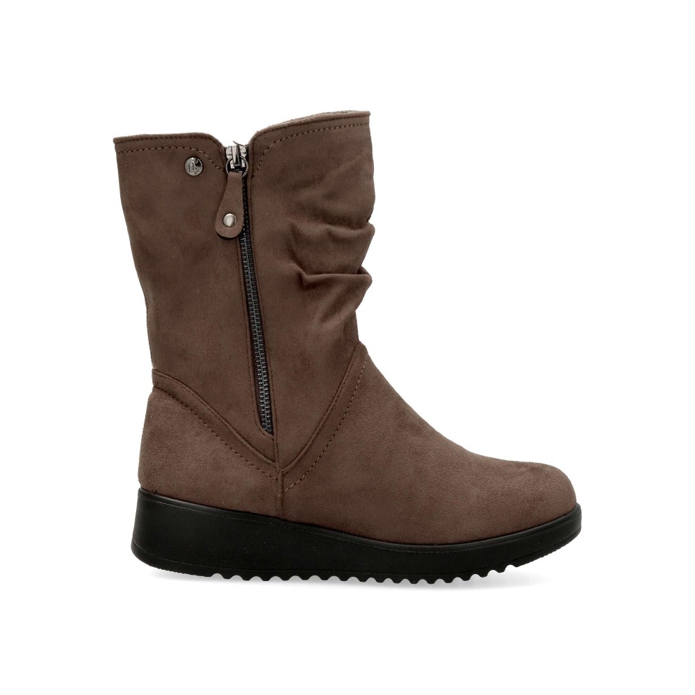 AMARPIES Bota cálida forro pelo confort mujer