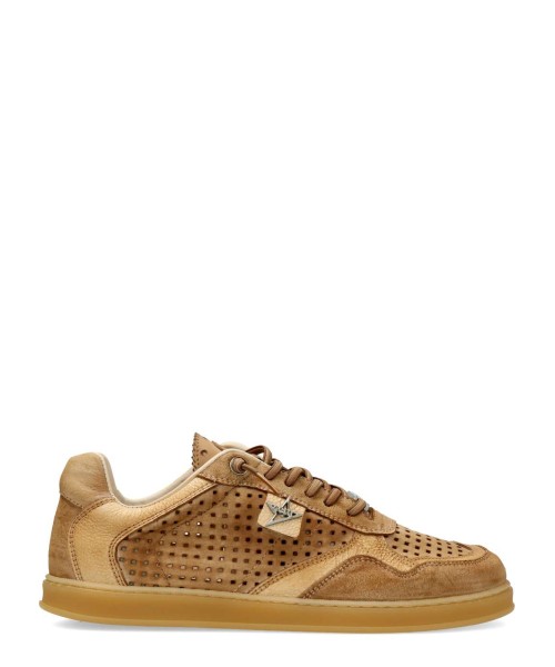 CETTI Sneakers casual barefoot piel troquelada