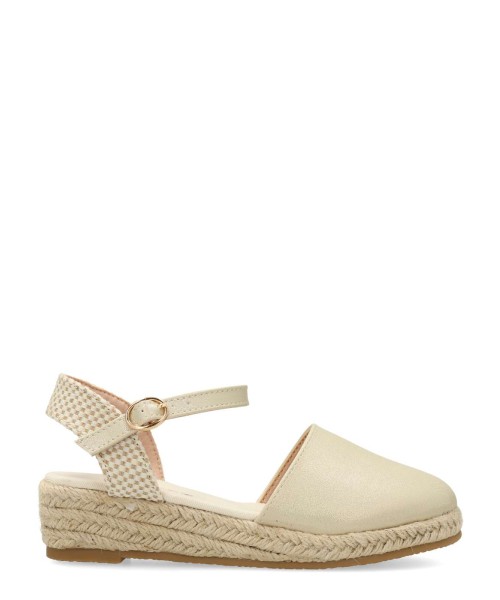 PEKES Valenciana esparteña cuña hebilla