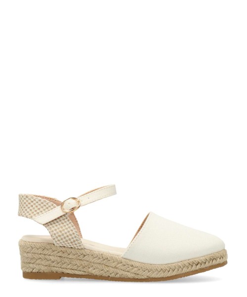 PEKES Sandalia valenciana hebilla niña