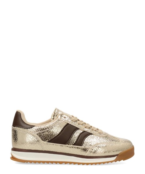 VVNN Zapatilla deportiva casual metalizada