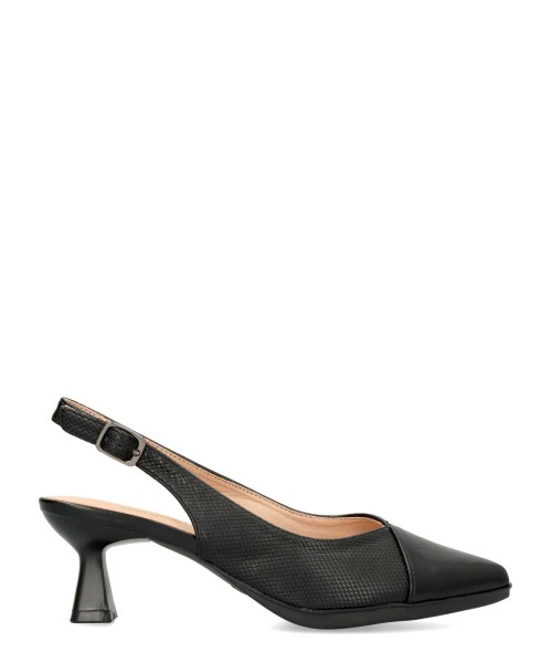 VVNN Zapato salón destalonado mujer