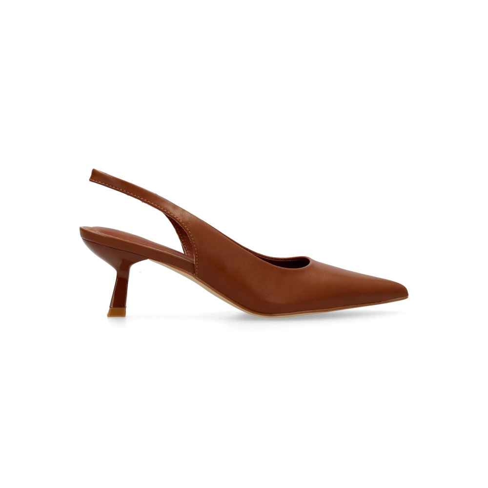 BUONAROTTI Zapato salón punta fina destalonado