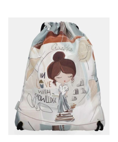 ANEKKE Mochila saco estampada Sophia
