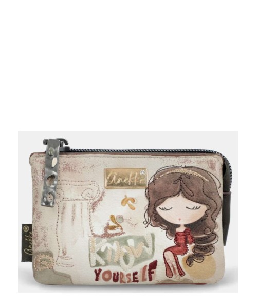 ANEKKE Monedero 3 compartimentos Muse