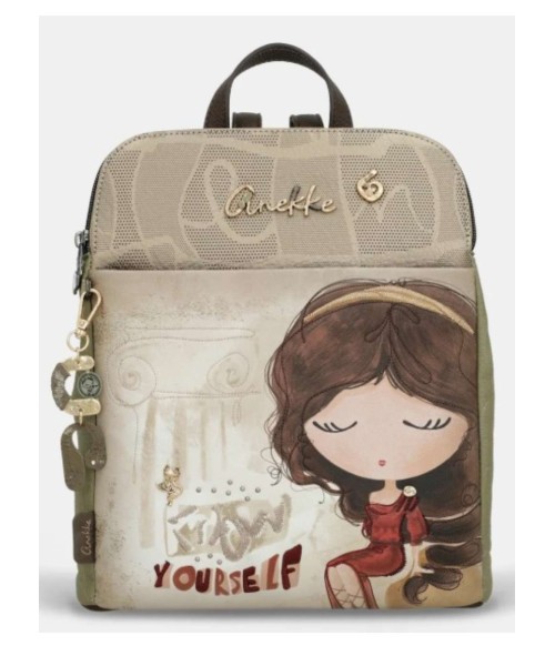 ANEKKE Bolso mochila cuadrada Muse