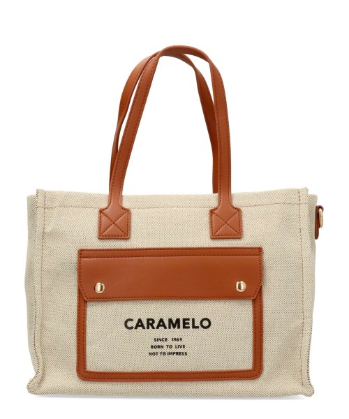 CARAMELO Bolso tote confort mujer
