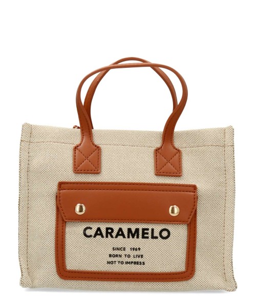 CARAMELO Bolso de mano bandolera