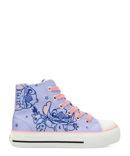 STITCH Zapatilla loneta vulcanizada alta Stitch