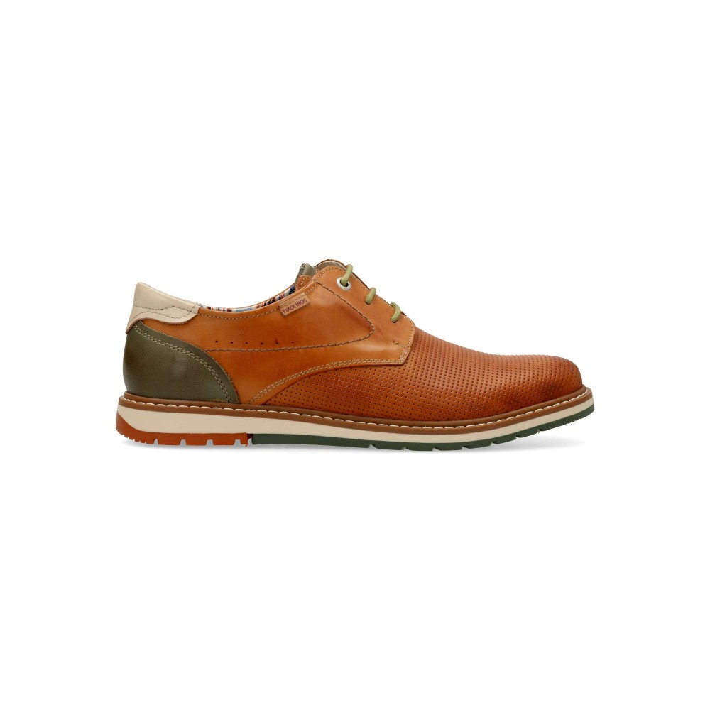 PIKOLINOS Zapato oxford cómodo piel Berna