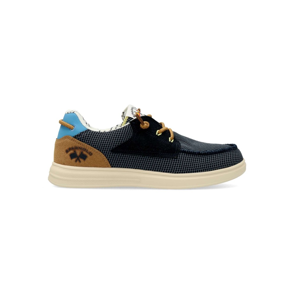 SPAGNOLO Náutico de lona casual hombre