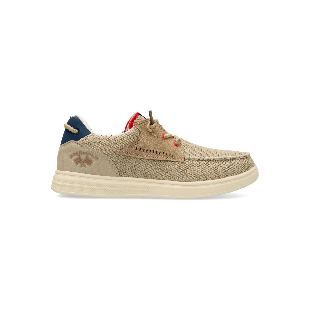 SPAGNOLO Zapatilla lona casual confort hombre