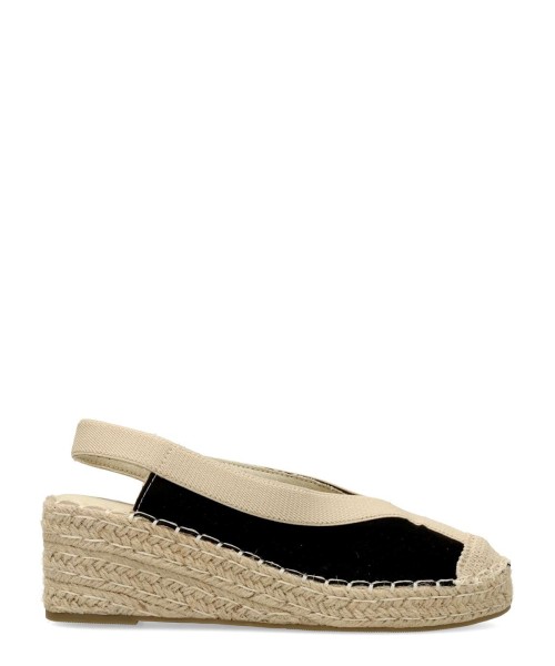 VVNN Alpargata cuña yute elástico