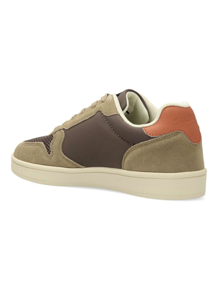 SILBON Zapatilla sneakers vintage Bicolor