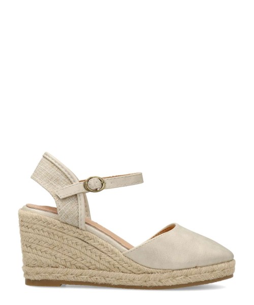 VANESSA Sandalia alpargata cuña yute mujer