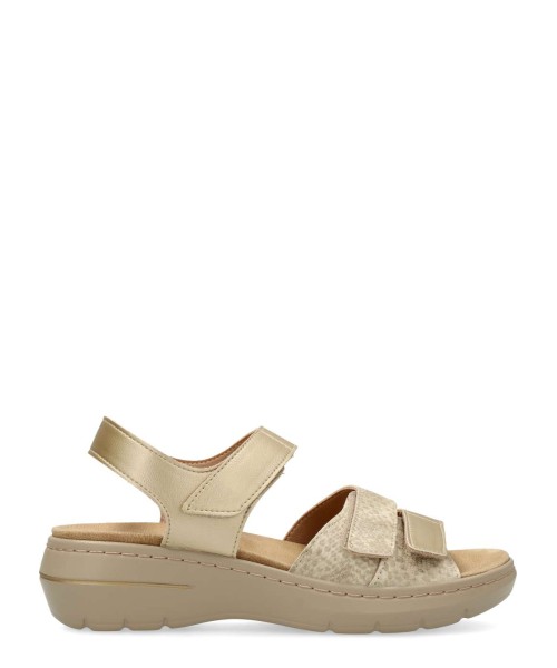 VANESSA Sandalia confort tiras adherentes