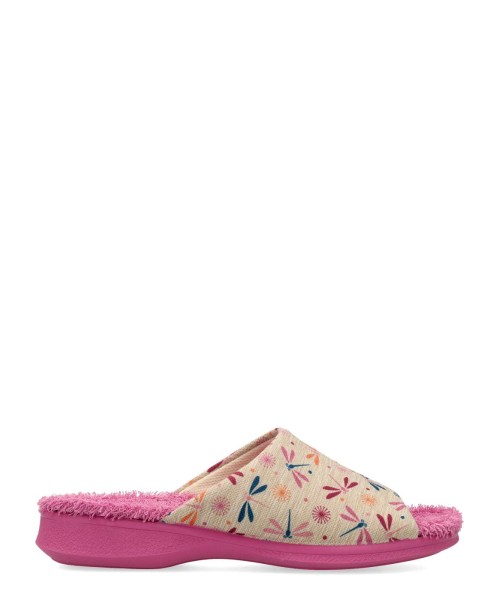 GARZON Chinela de casa pinki confort mujer