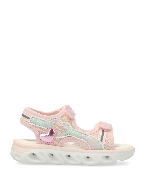 CHICCO Sandalia brillo y luces niña multicolor