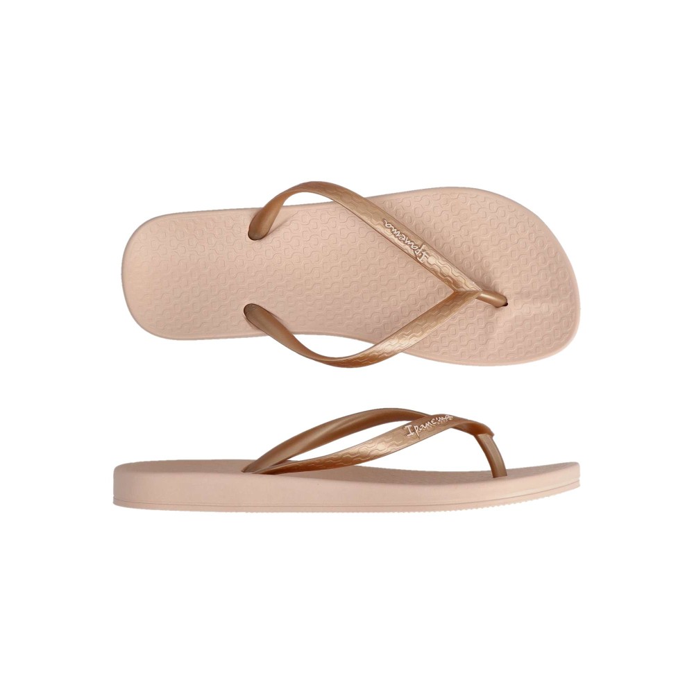 IPANEMA Chancla de playa dedo metalizada