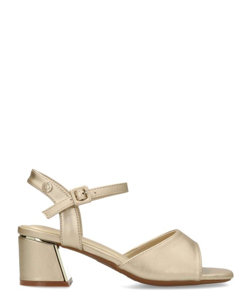 REFRESH Sandalia fiesta metalizada confort