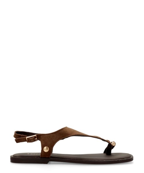 TOP3 Sandalia plana piel cómdoda mujer