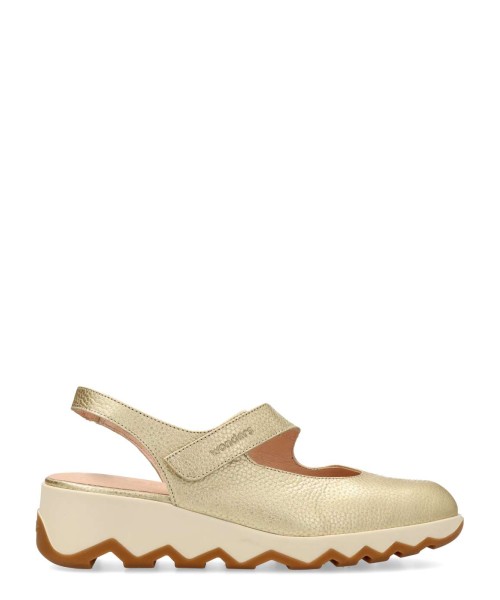 WONDERS Zapato destalonado piel metalizada Simon 22