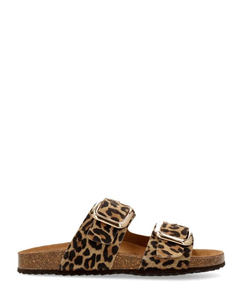 GEOX Sandalia bio print leopardo Brionia