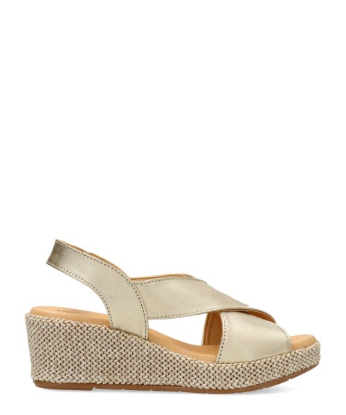 PITILLOS Sandalia piel confort tiras cruzadas