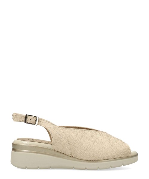 PITILLOS Sandalia piel grabada confort mujer